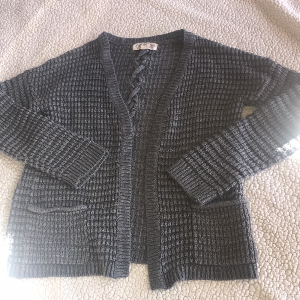 Knit cardigan